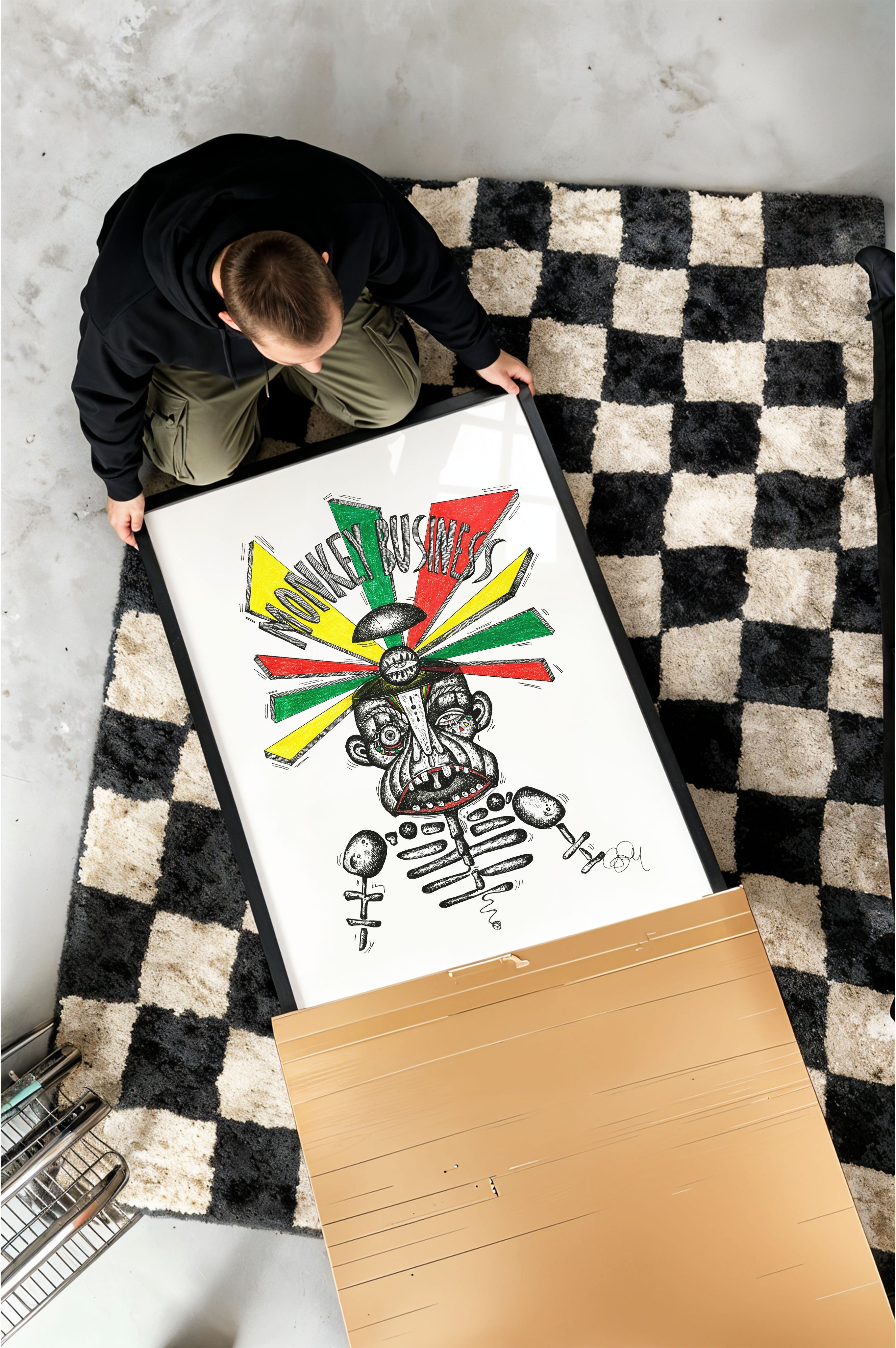 Monkey Business - Fine Art Print – BJÖRG Creative