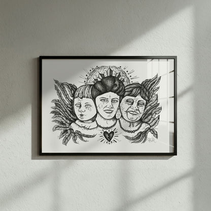 Astrid - Fine Art Print | Framed