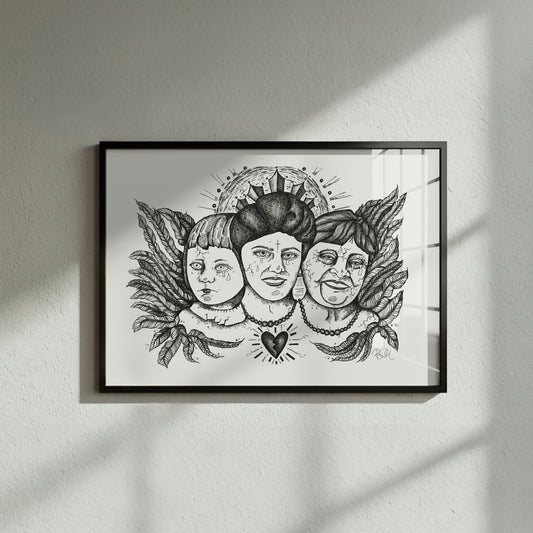 Astrid - Fine Art Print | Framed