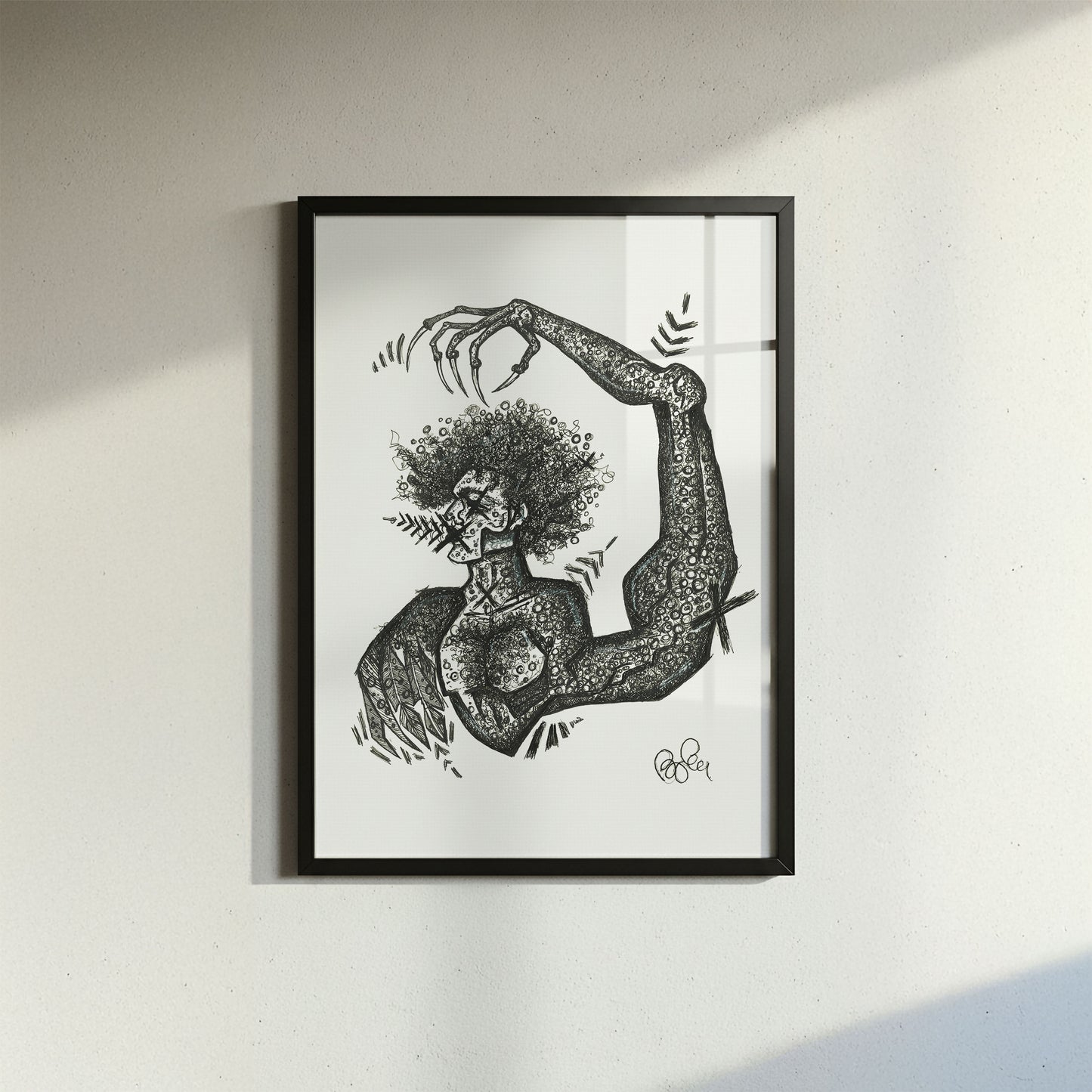 Clow - Fine Art Print | Framed