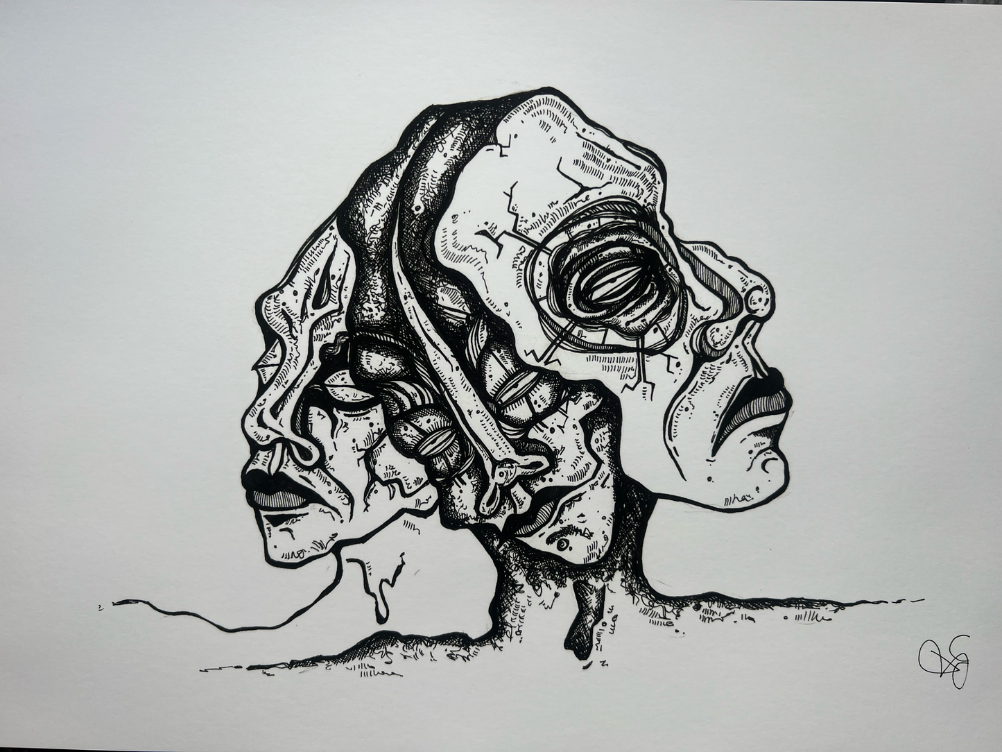 Face - Fine Art Print | Framed