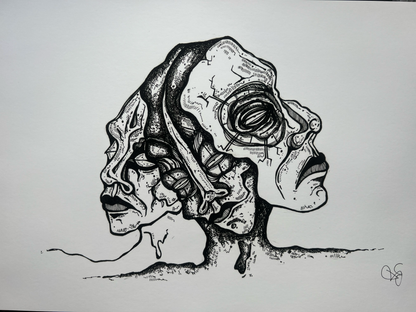 Face - Fine Art Print | Framed