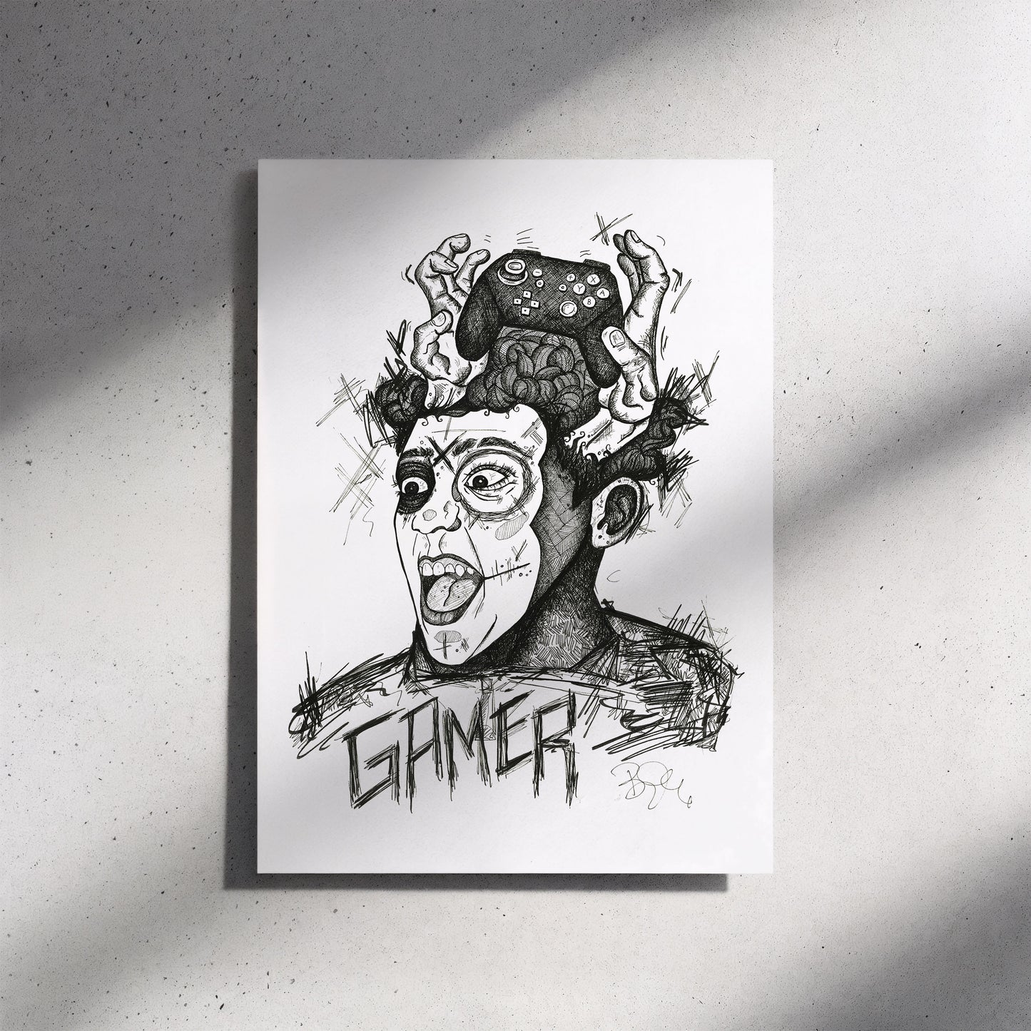 Gamer - Fine Art Print