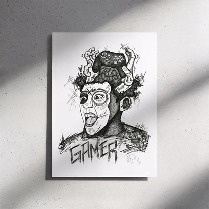 Gamer - Fine Art Print