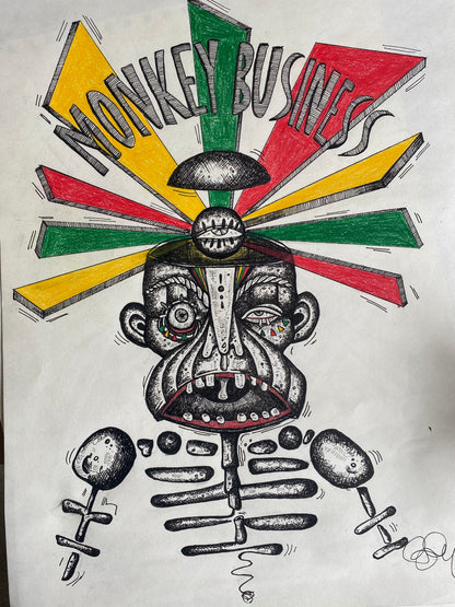 Monkey Business - Fine Art Print