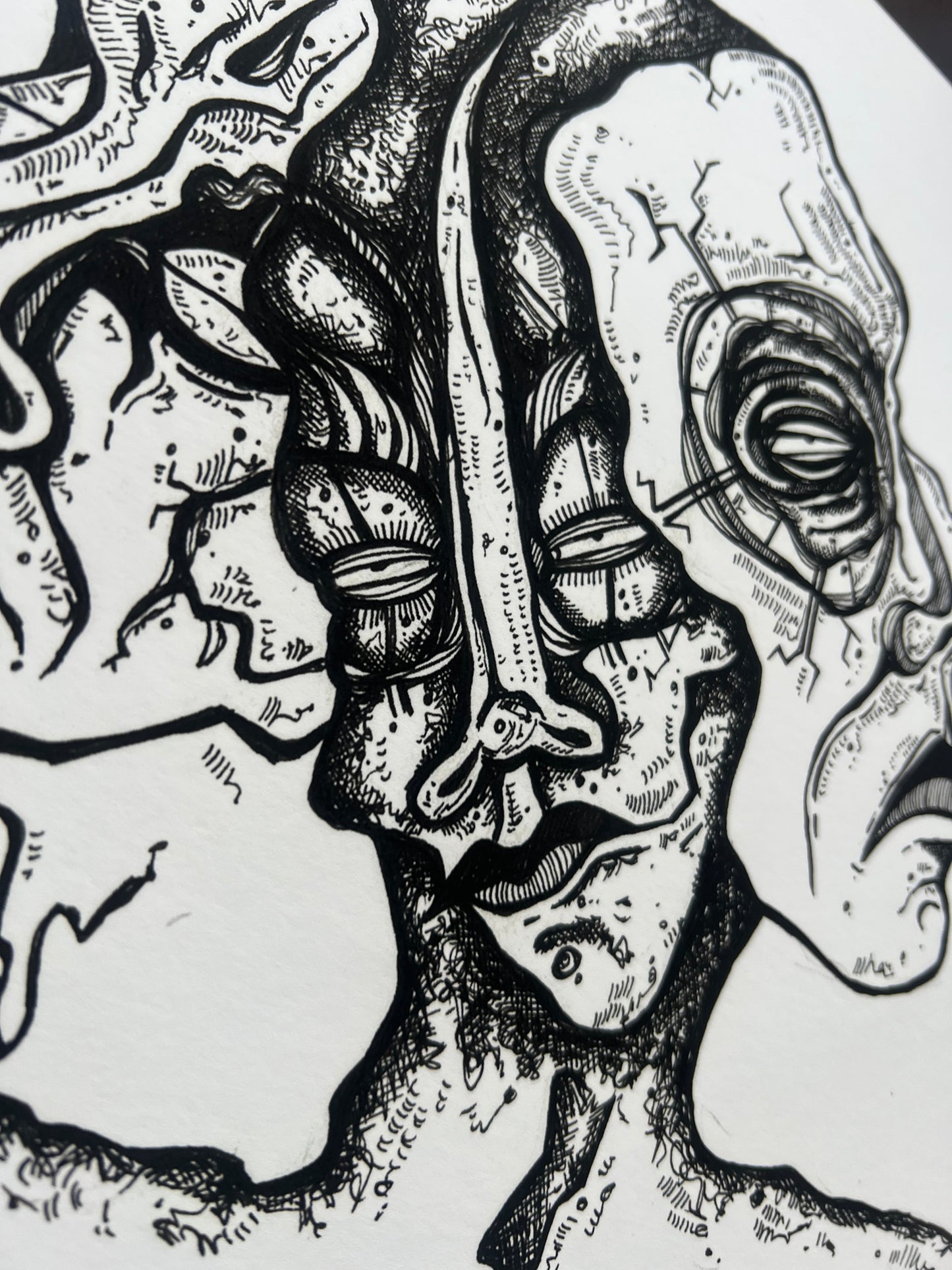 Face - Fine Art Print | Framed