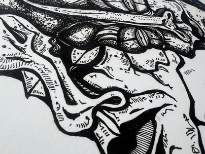 Face - Fine Art Print | Framed