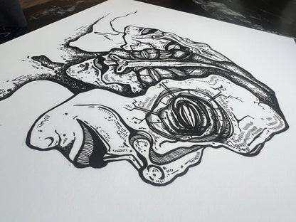 Face - Fine Art Print | Framed