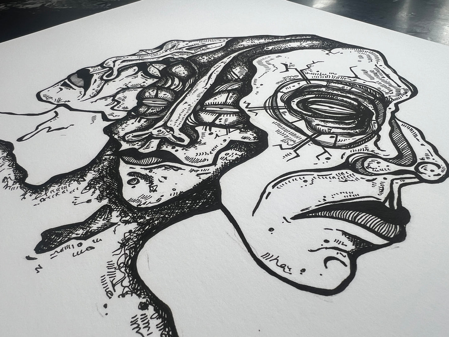 Face - Fine Art Print | Framed