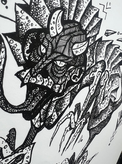 Dragon - Fine Art Print | Framed