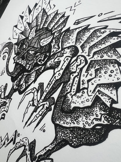 Dragon - Fine Art Print | Framed