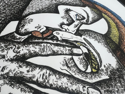 Kiss - Fine Art Print | Framed