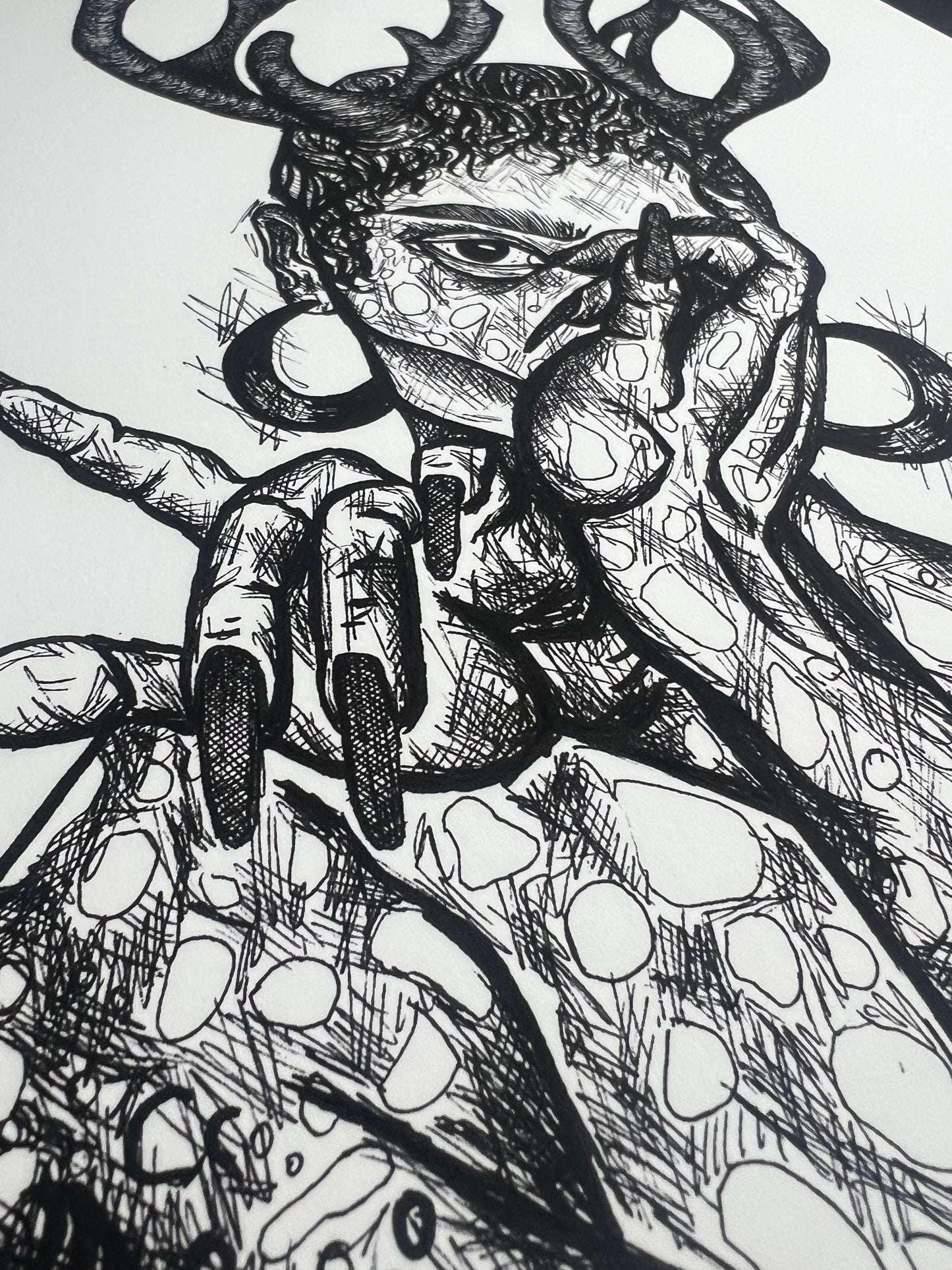 Oh Dear - Fine Art Print | Framed