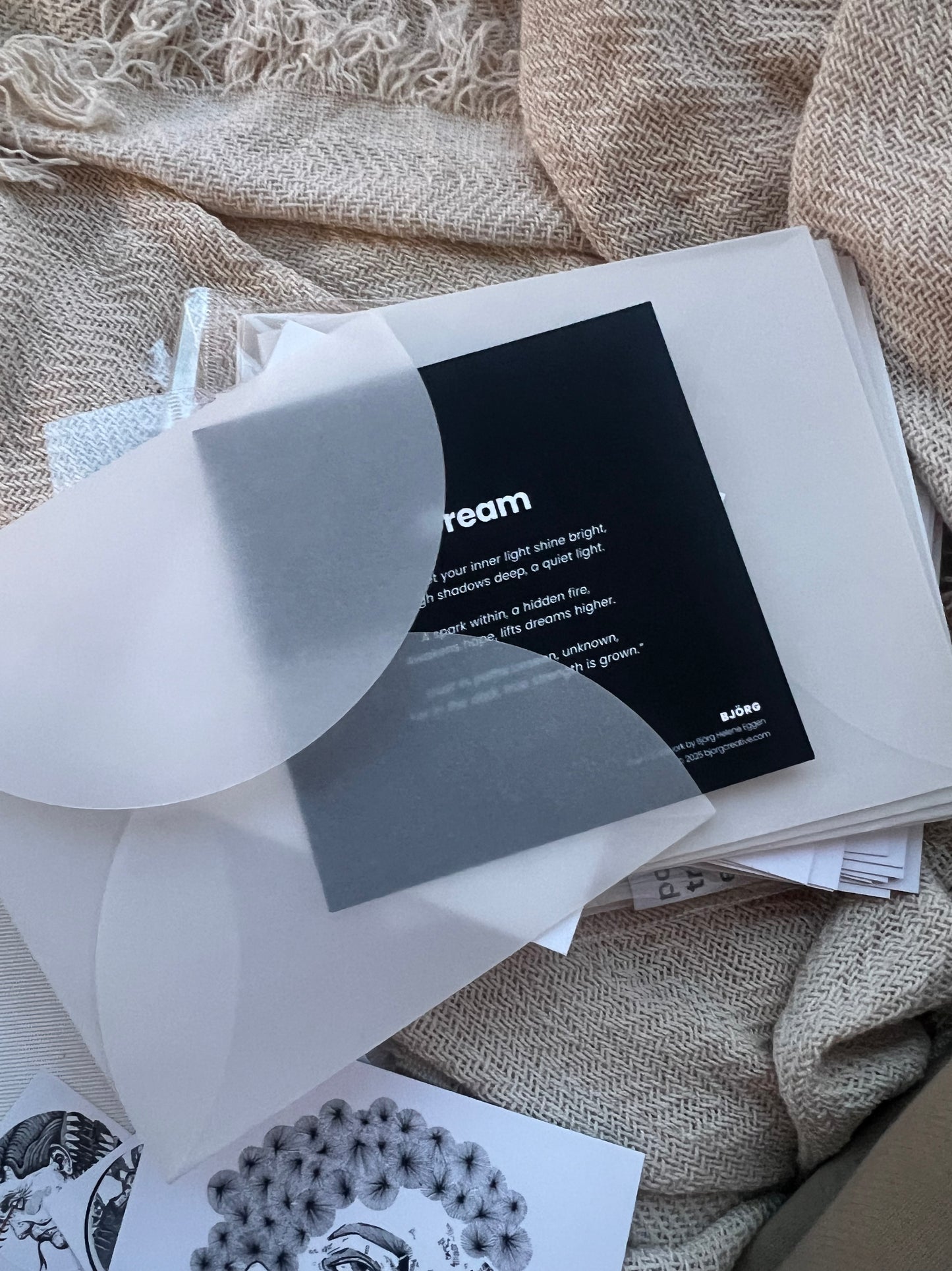 Dream – Donate & Receive a Poem Card