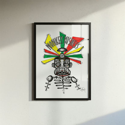 Monkey Business - Fine Art Print | Framed