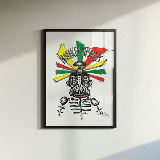 Monkey Business - Fine Art Print | Framed