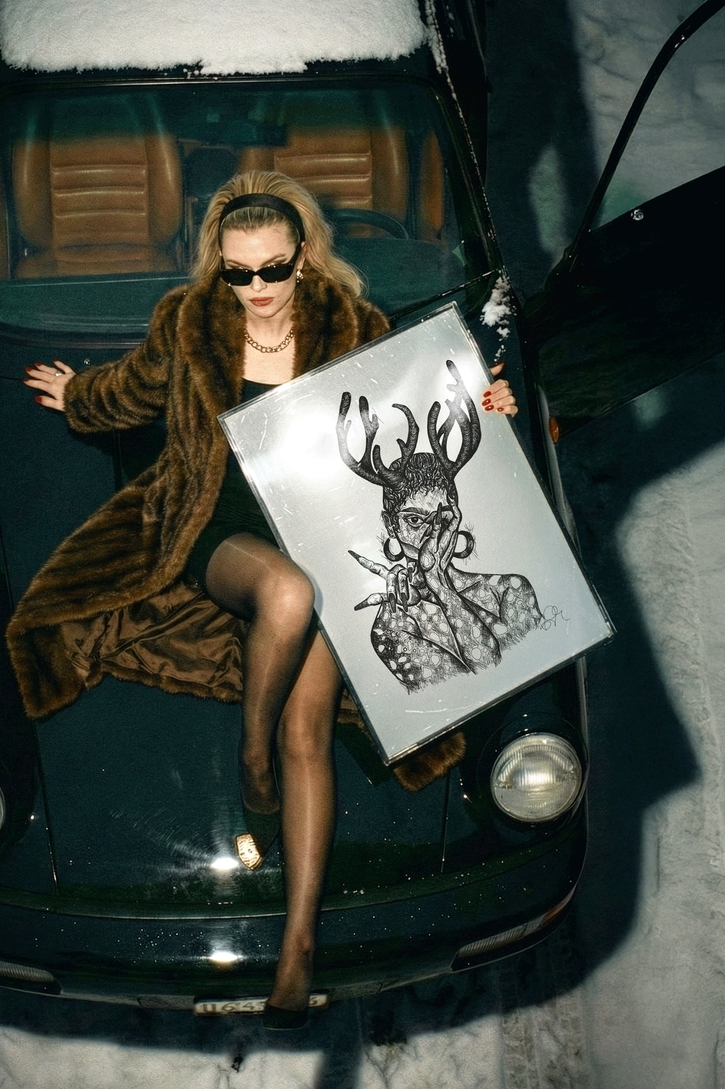 Oh Dear - Fine Art Print | Framed