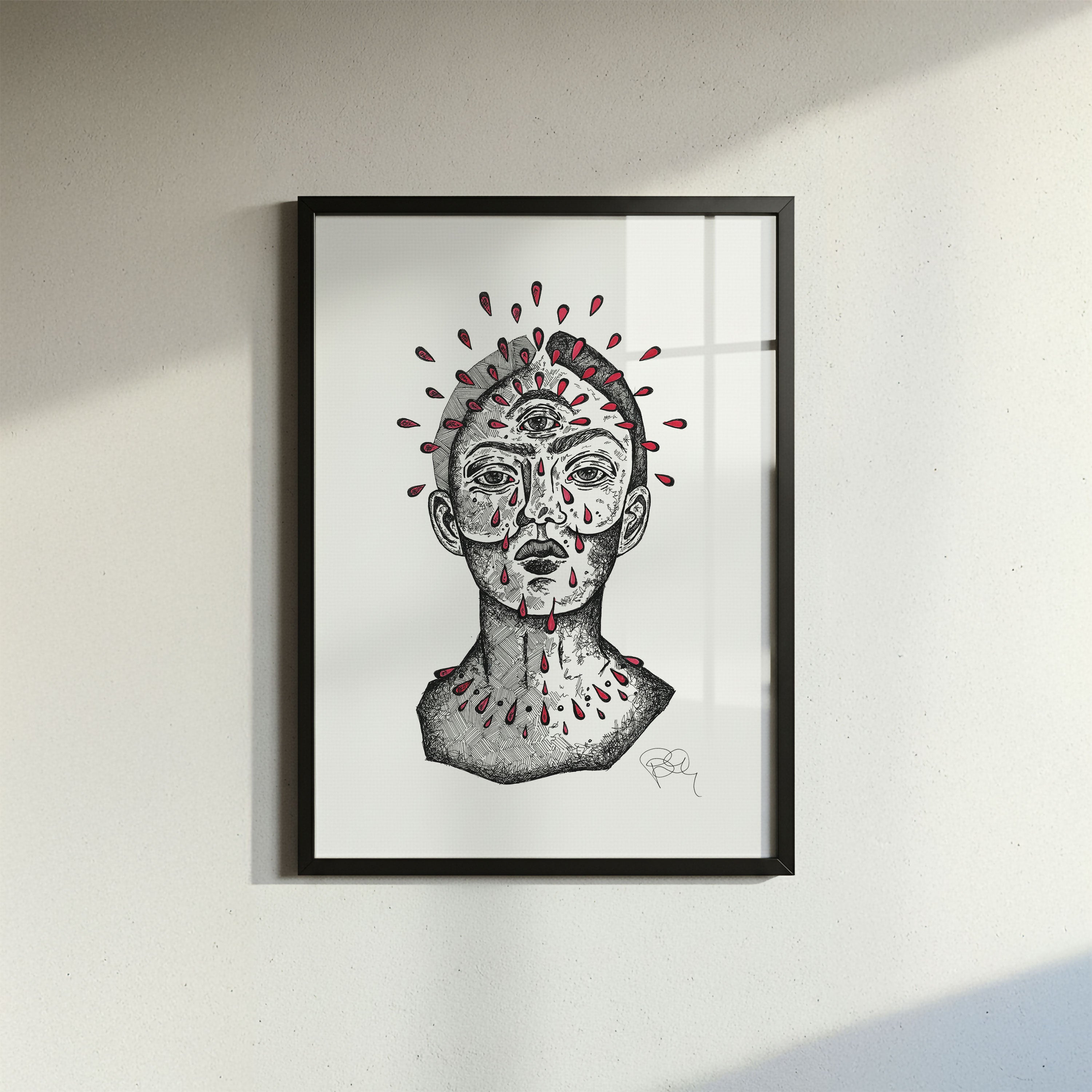 Queen - Fine Art Print | Framed – BJÖRG Creative