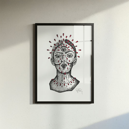 Queen - Fine Art Print | Framed