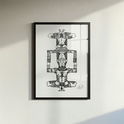 SheMan - Fine Art Print | Framed