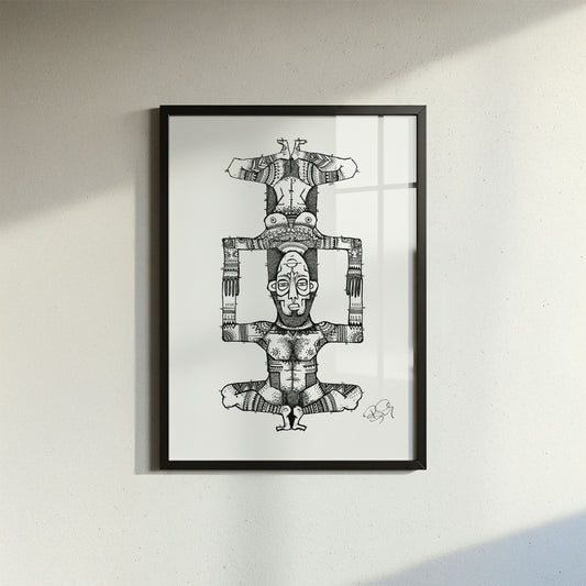 SheMan - Fine Art Print | Framed