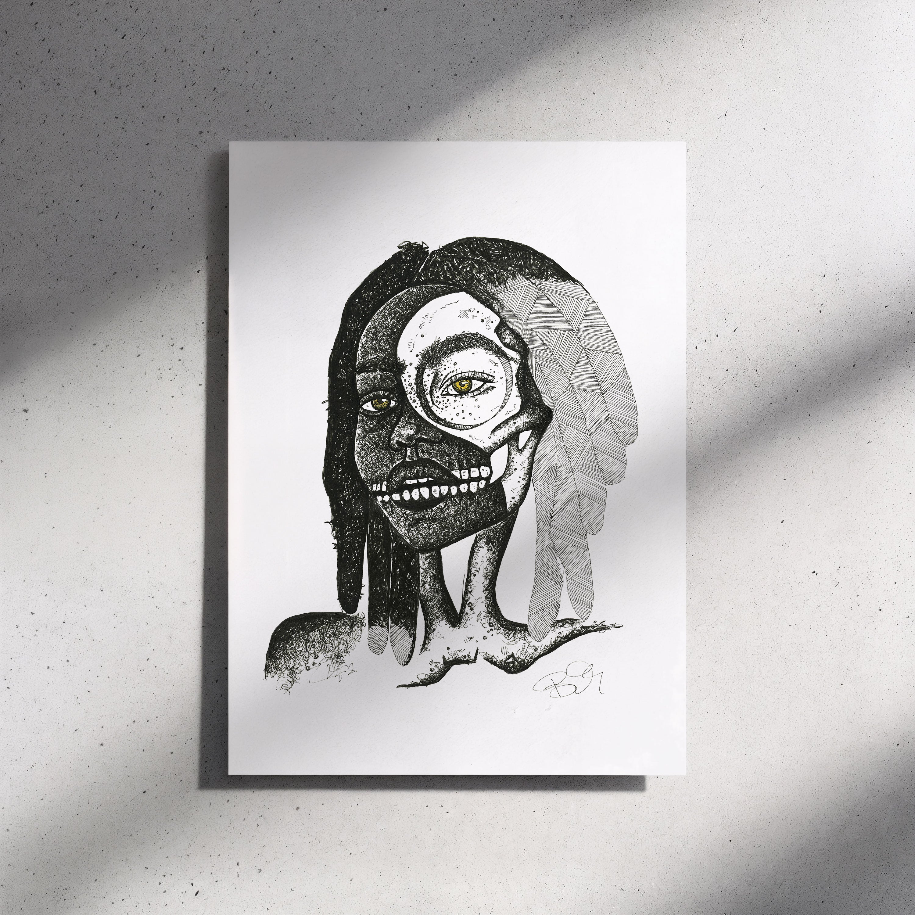Skull - Poster – BJÖRG Creative