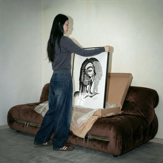 Skull - Fine Art Print | Framed