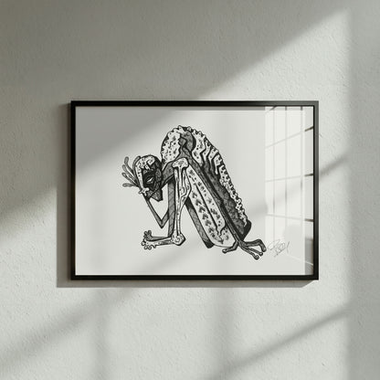 Think - Fine Art Print | Framed