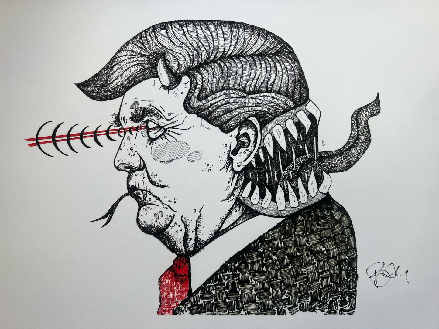 Trump - Fine Art Print | Framed