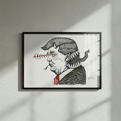 Trump - Fine Art Print | Framed