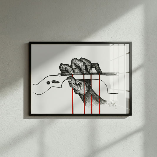 Violin - Fine Art Print | Framed