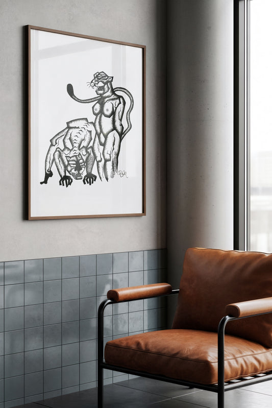 Grrr - Fine Art Print