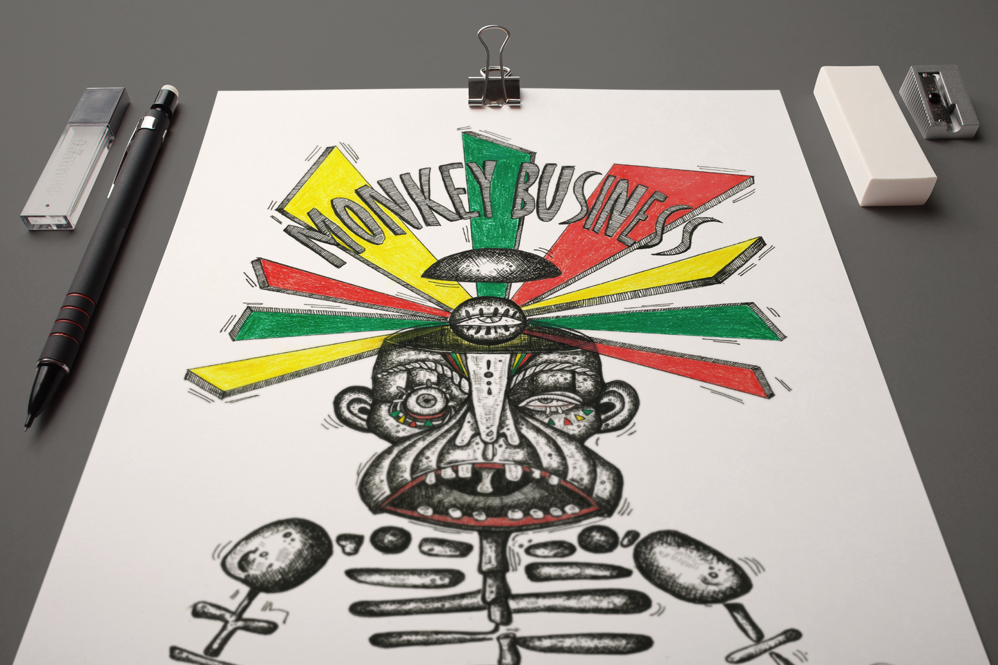 Monkey Business - Fine Art Print