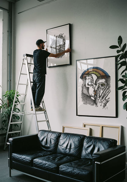 Kiss - Fine Art Print | Framed