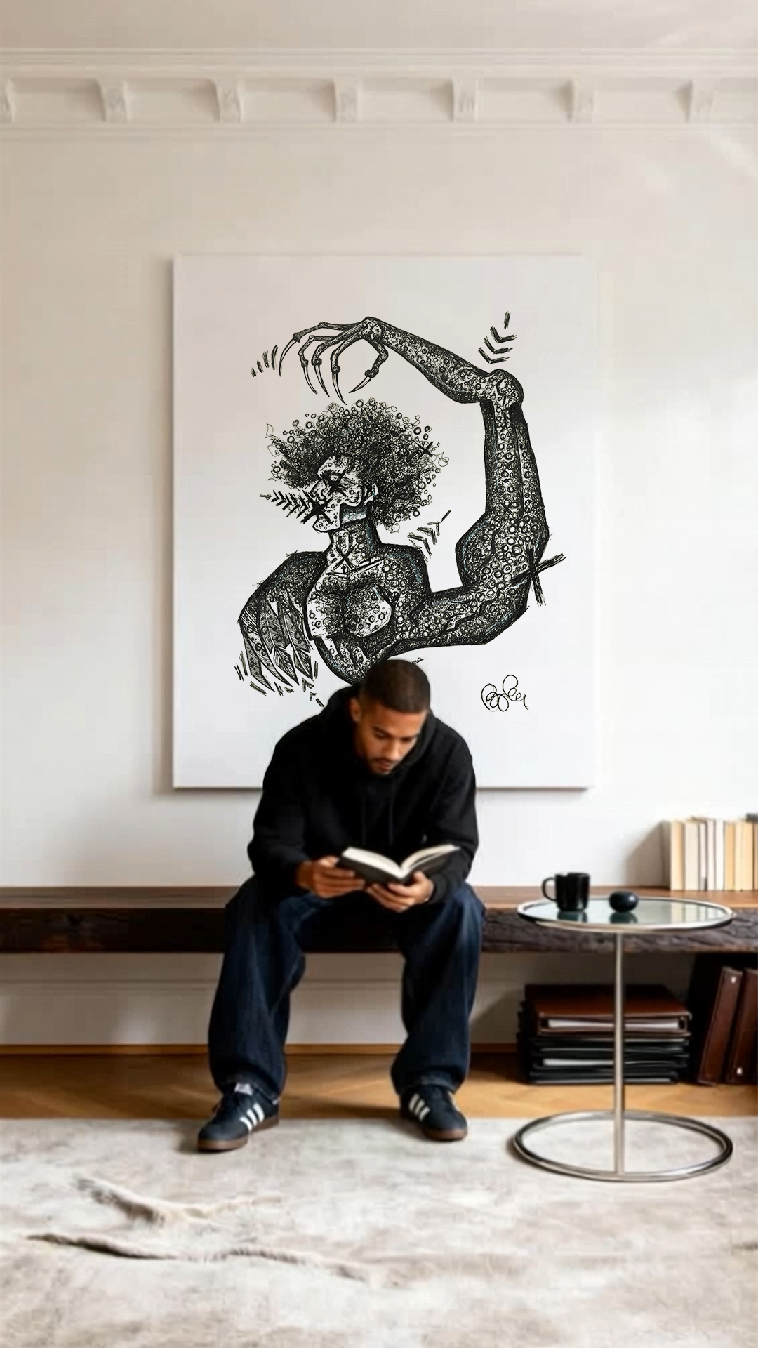 Clow - Fine Art Print | Framed