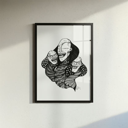 Snake - Fine Art Print | Framed